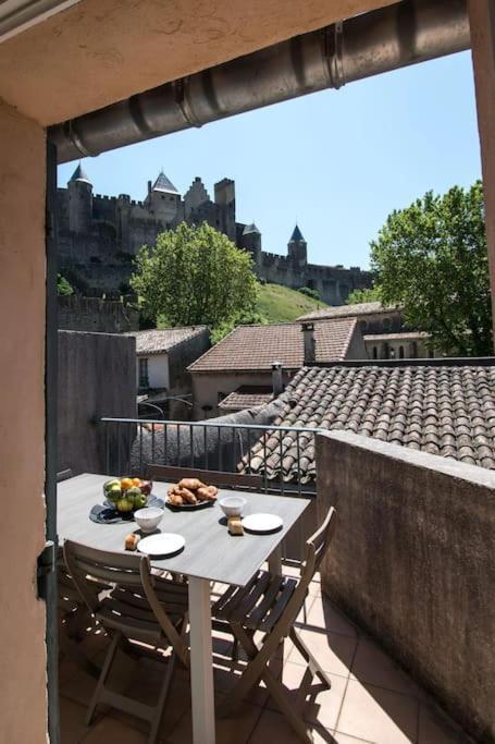 Le Saint Gimer - Vue Sur La Cite Medievale - Climatisation Carcasona